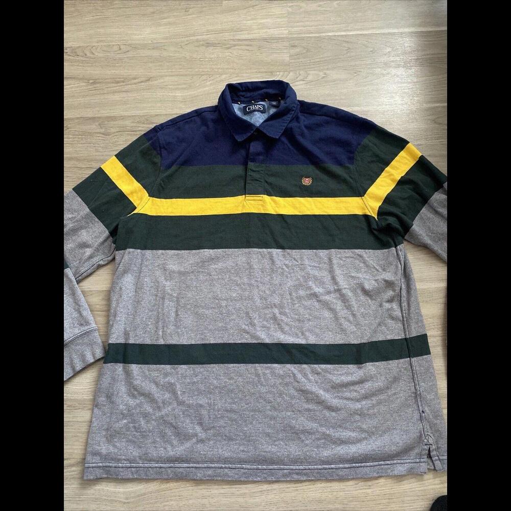 Vintage Chaps Polo Men’s Rugby Style Size XL